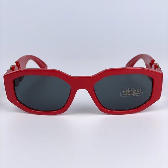 NEW Versace VE4361 533087 Red Medusa Biggie Unisex Sunglasses